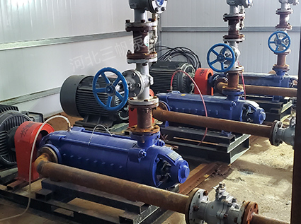通州邯郸采暖工程D型多级泵用于大型管道增压应用
